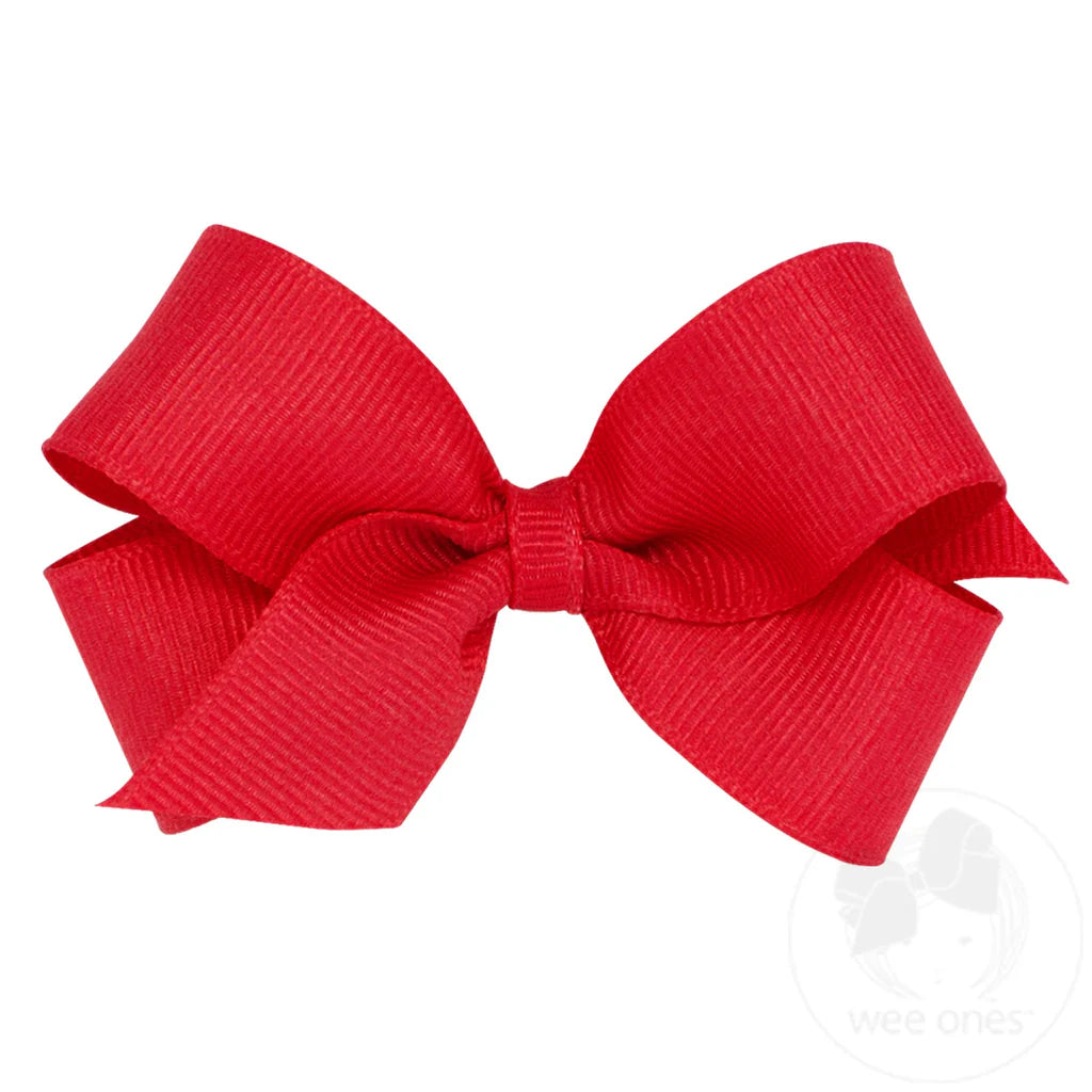 Mini Classic Wrap Grosgrain Bow