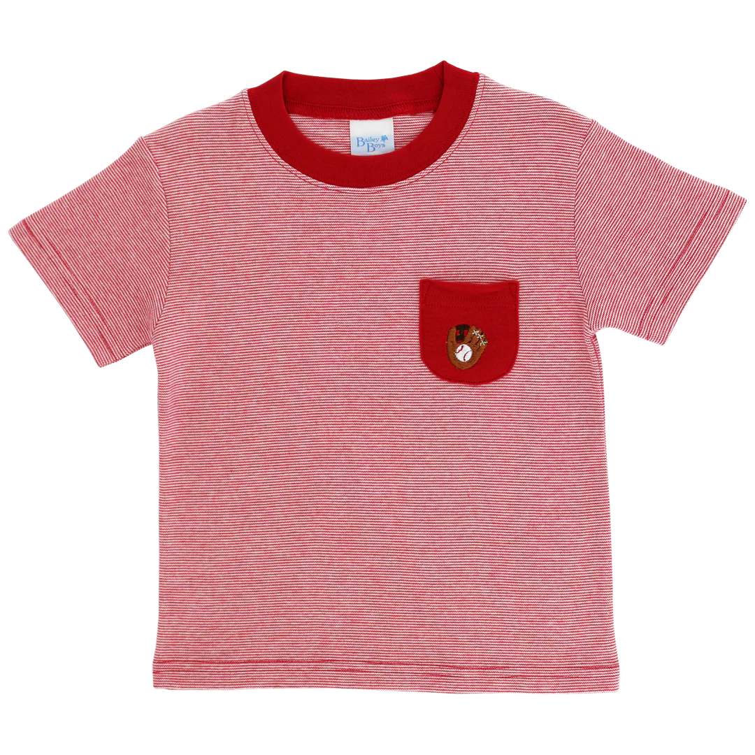 Baseball Boy Pocket Tee