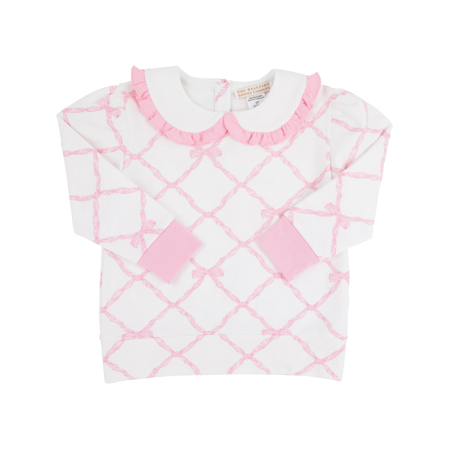 Maude's Ruffle Cassidy Crewneck-Belle Meade Bow