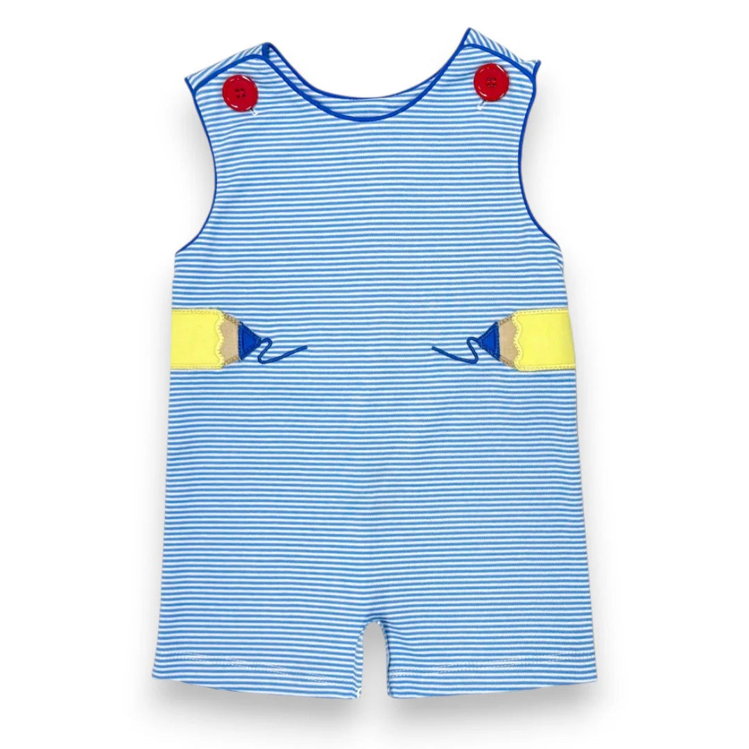 Pencil Ashton Shortall-Periwinkle Stripe Knit