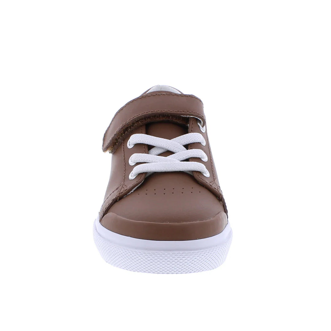 Reese Brown Leather Sneaker