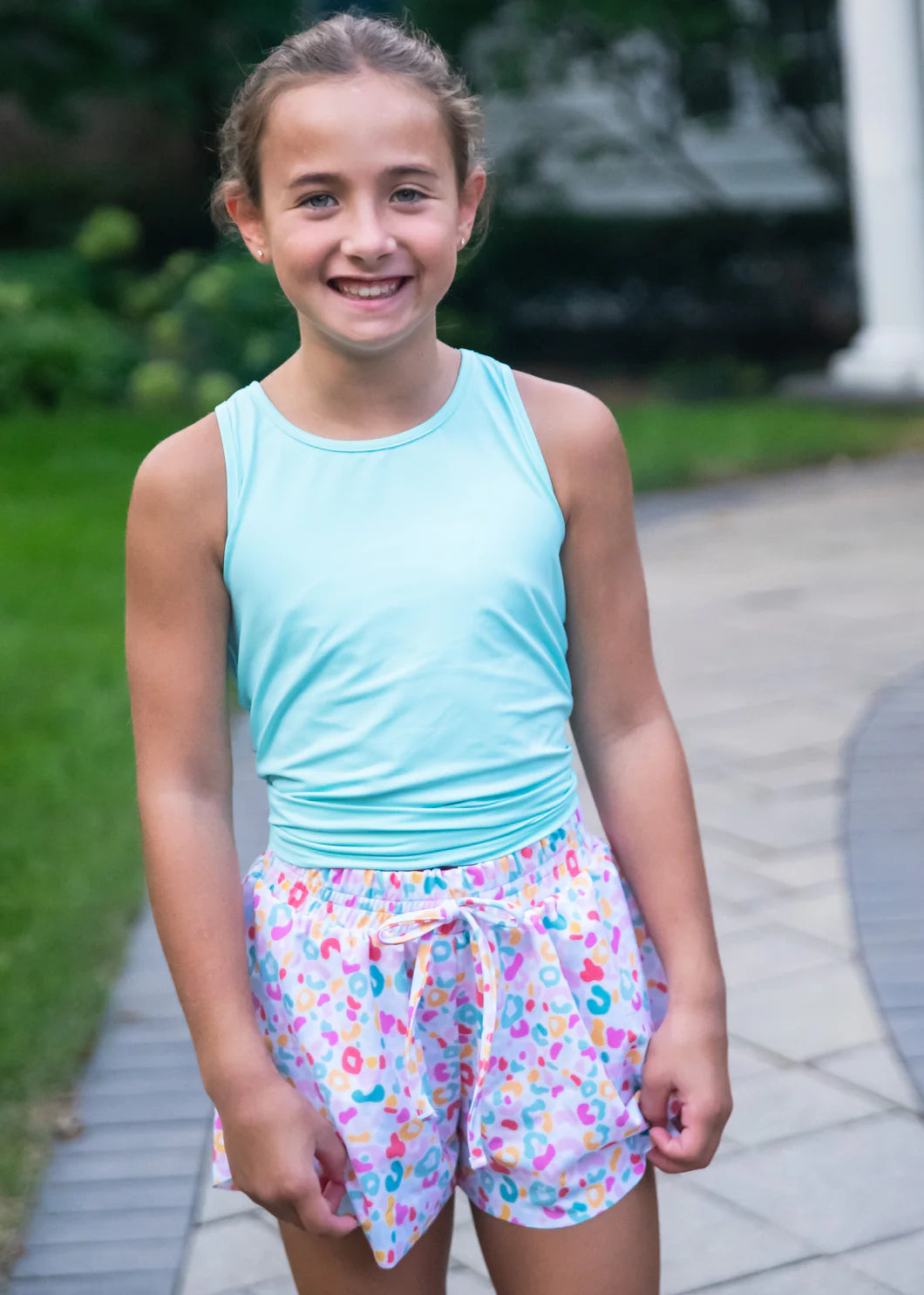 Butterfly Shorts-Colorful Cheetah