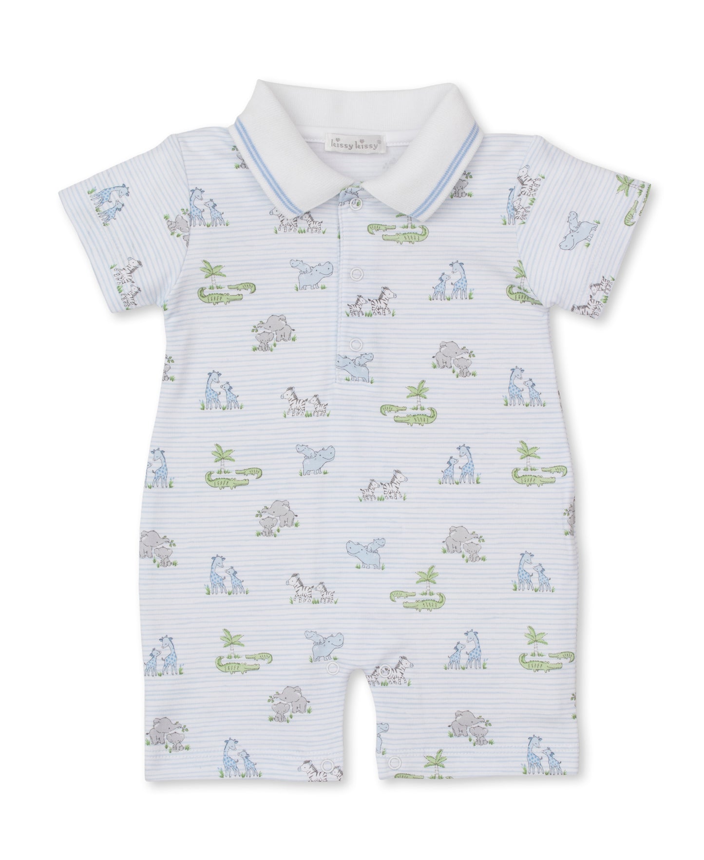 Safari Party Collared Playsuit
