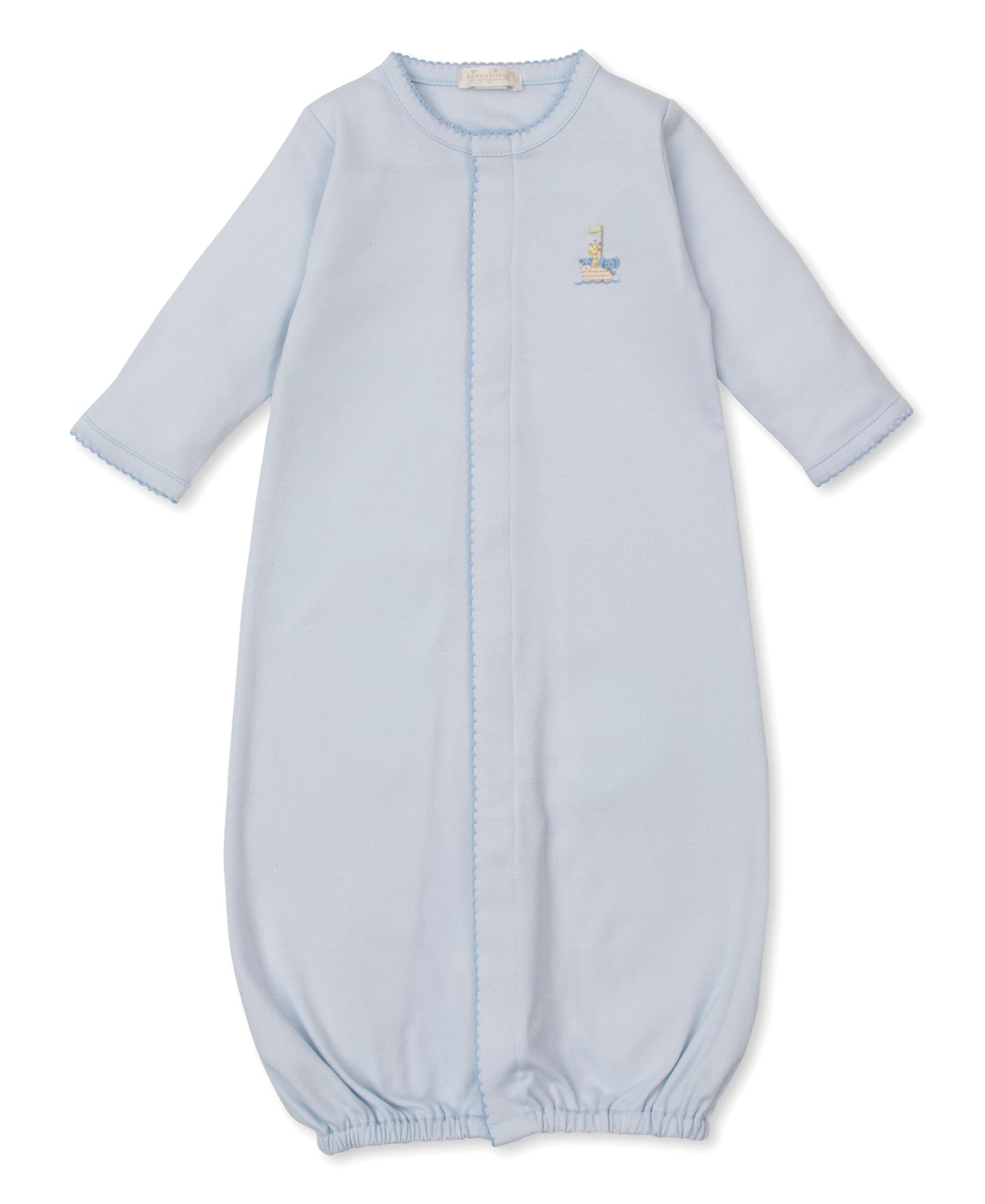 Noah's Ark Embroidered Converter Gown