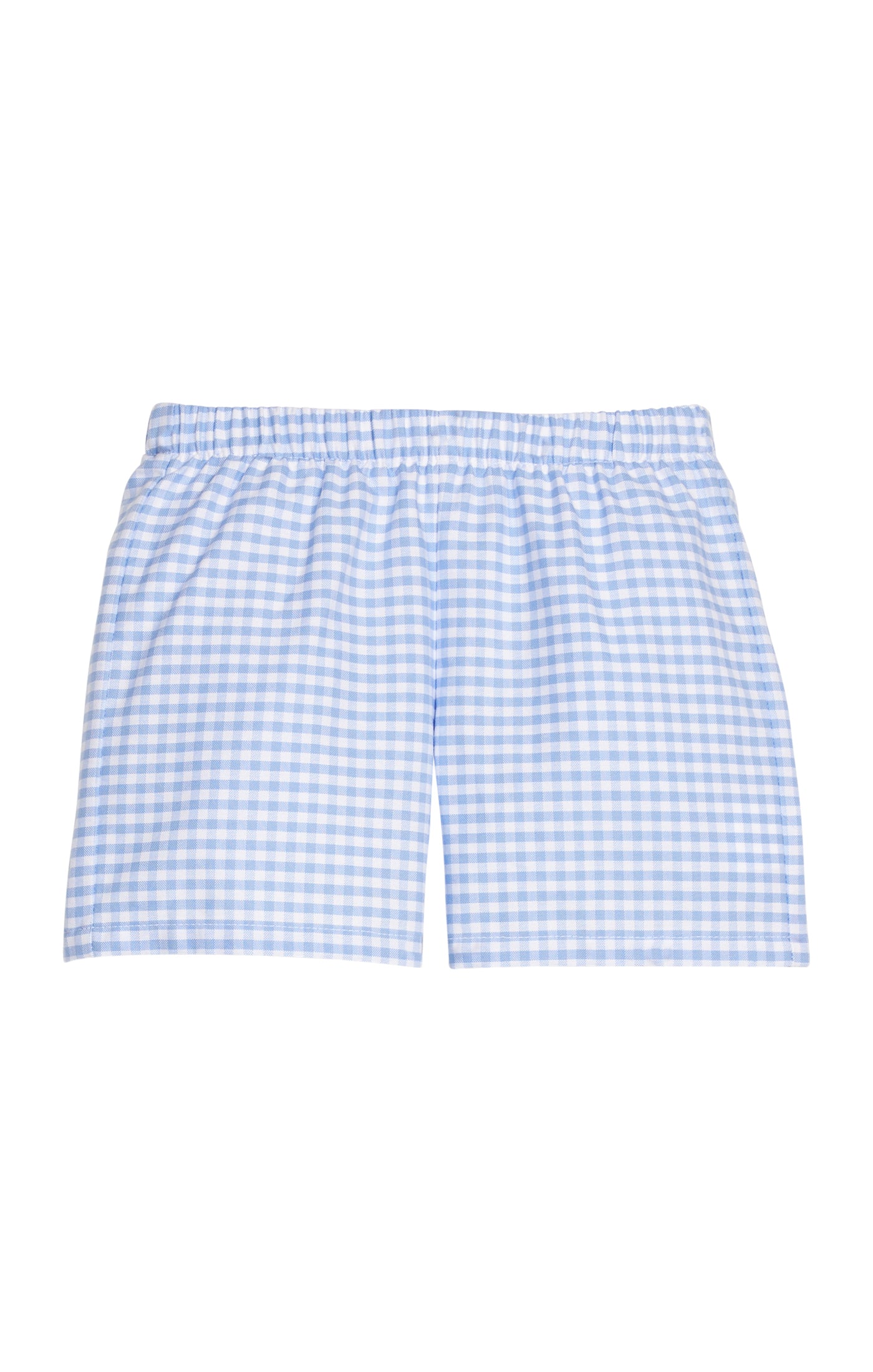 Mayfair Gingham Basic Short/White Polo Set