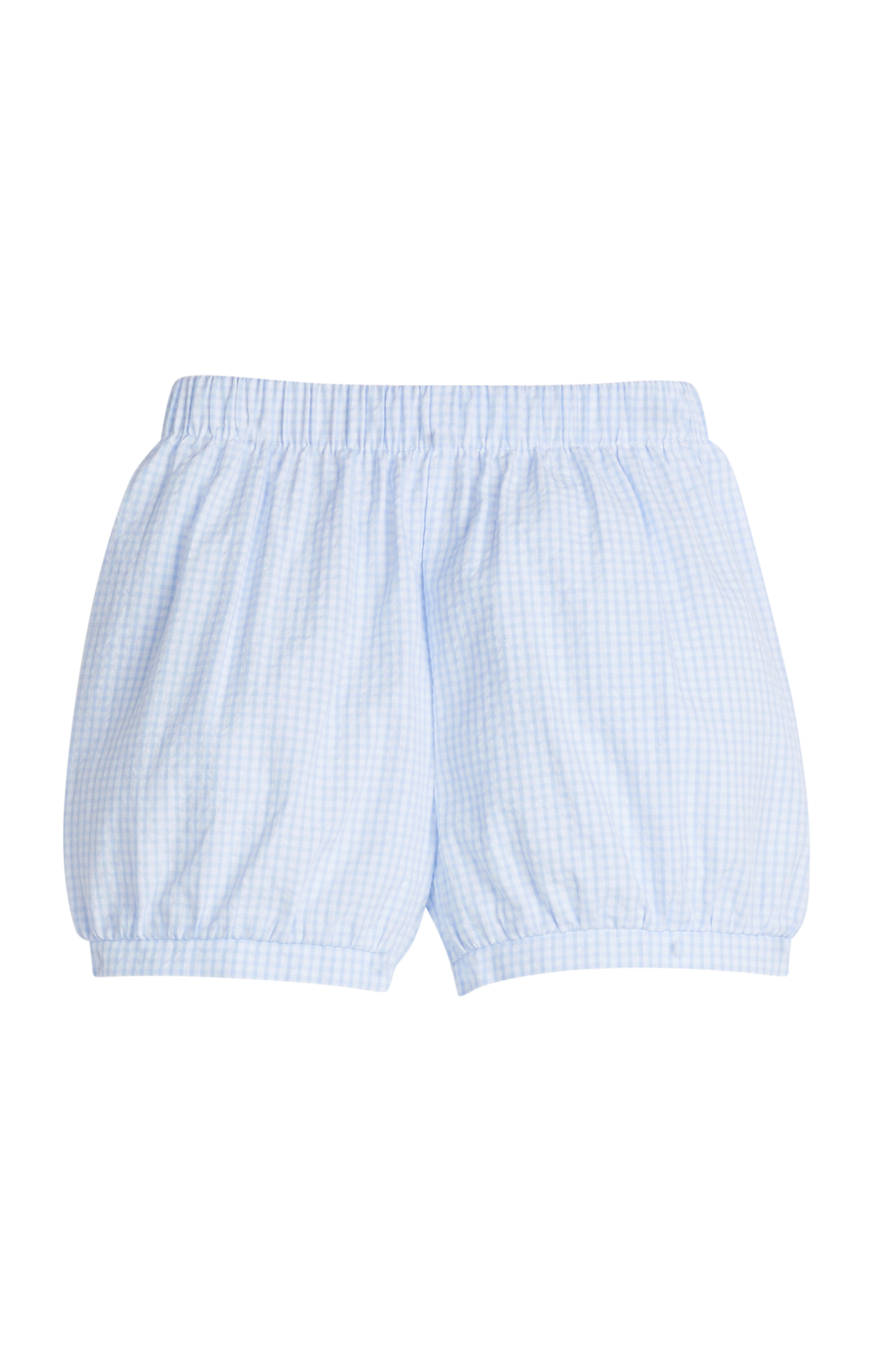 Crochet Peter Pan Shirt/Banded Short Set-Blue Whale