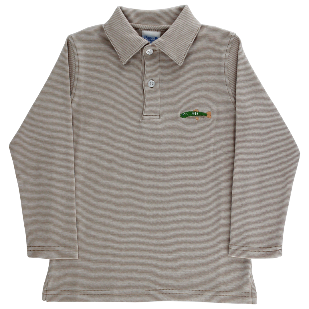Rainbow Trout Heathered Polo