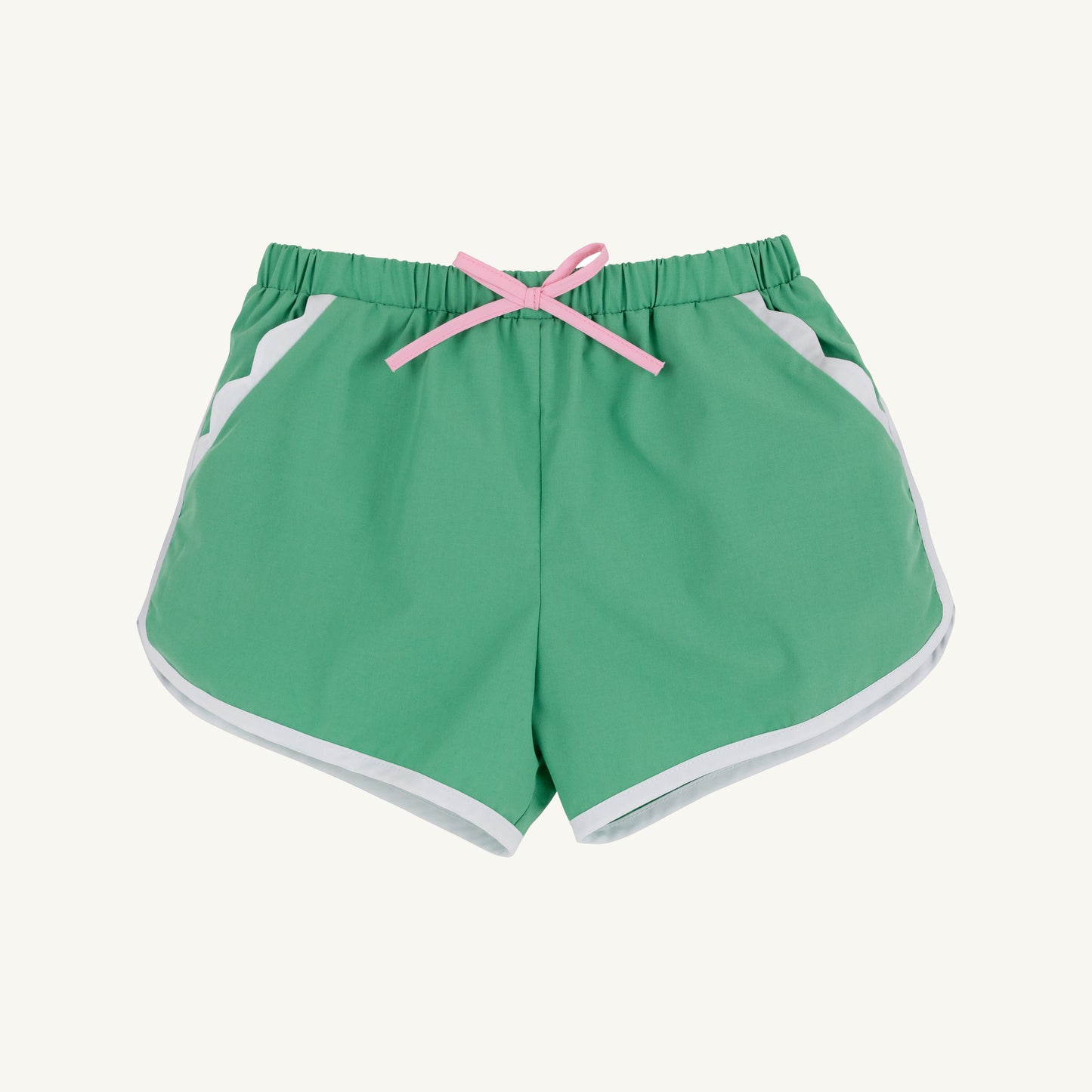 Cheryl Shorts Broadcloth-Gibson Island Green