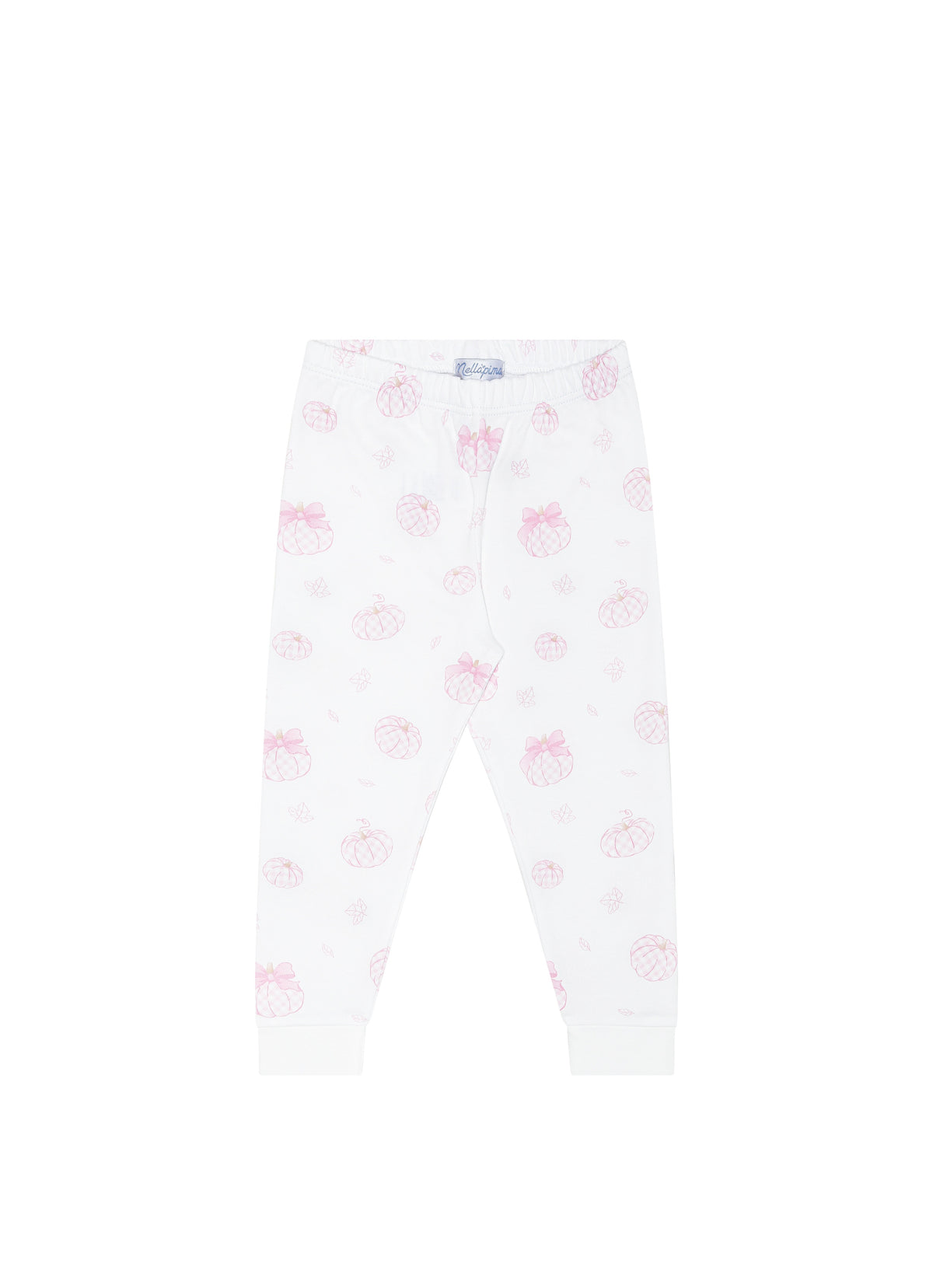Pink Pumpkin Print Two Piece Pajama