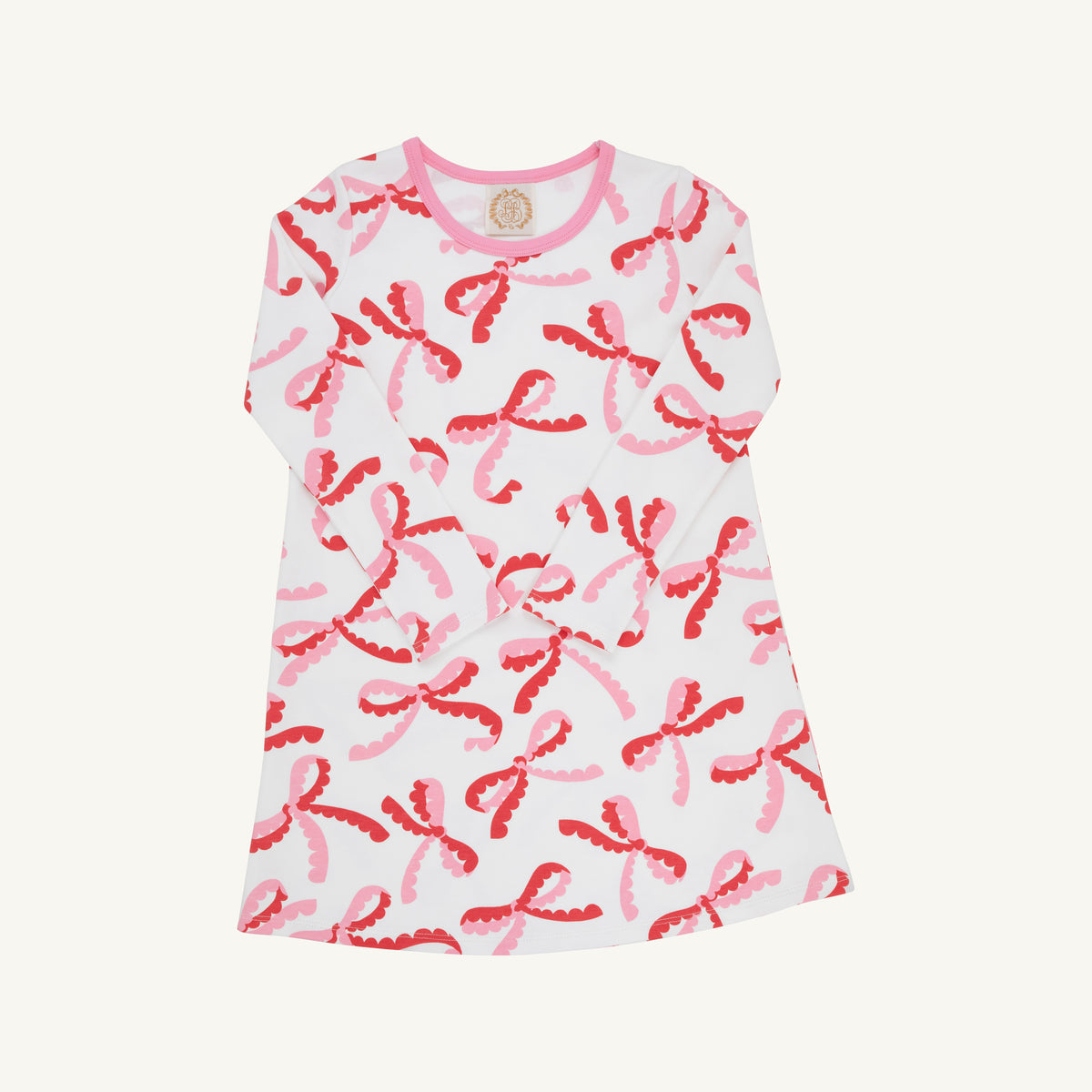 Long Sleeve Polly Play Dress-Bonnie Scot Bows
