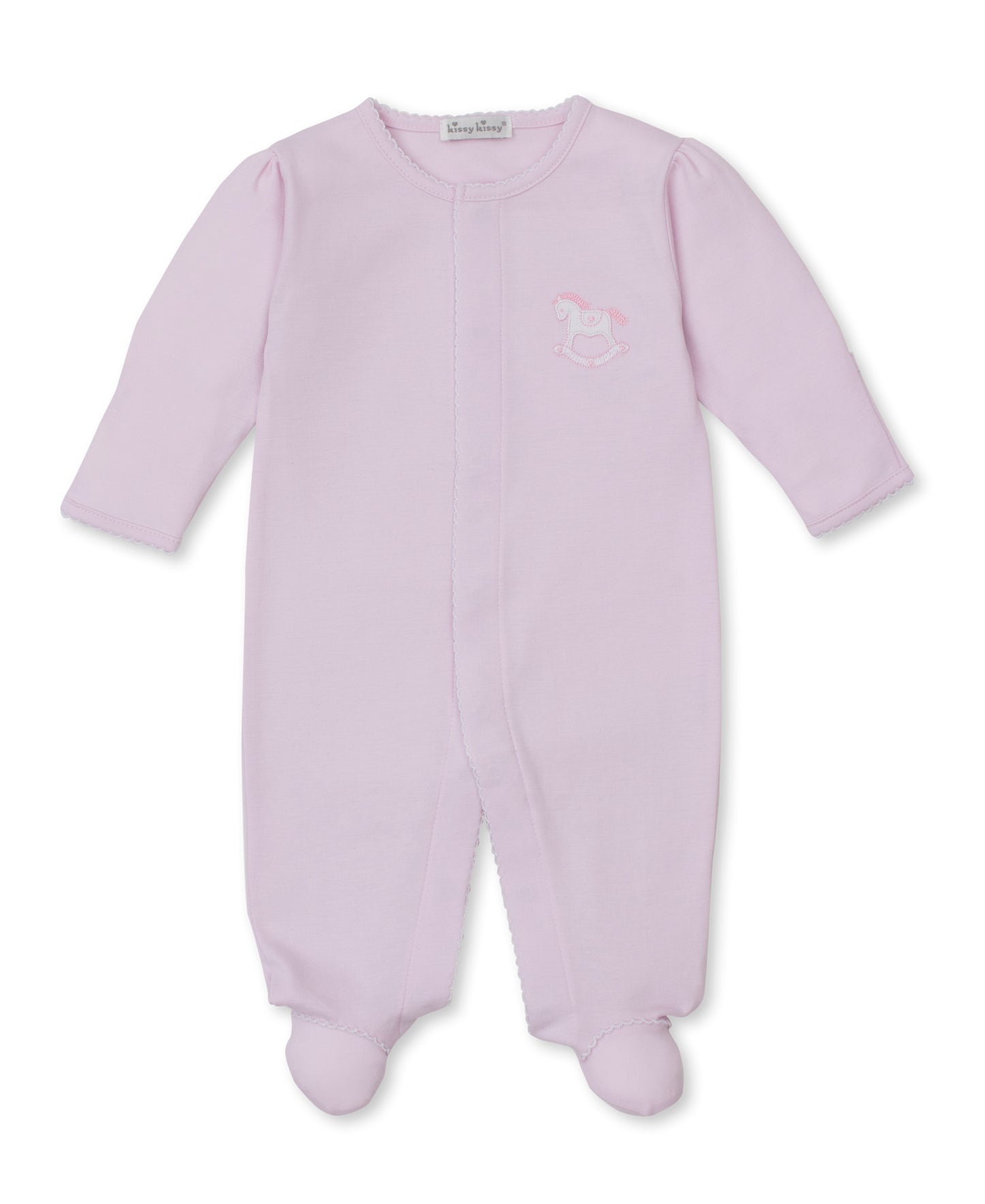 Rock-a-Bye Rider Baby Pink Footie