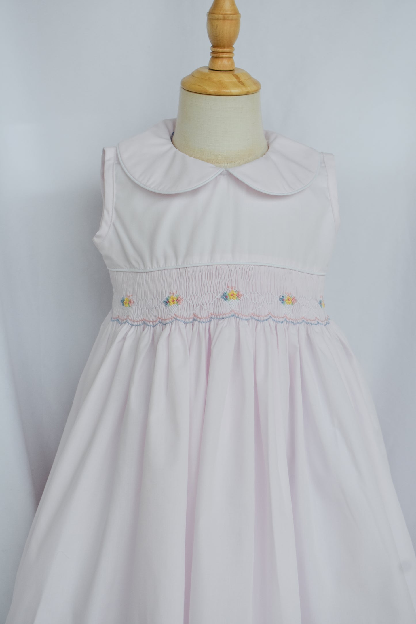 Blush Bouquets Bow Back Dress