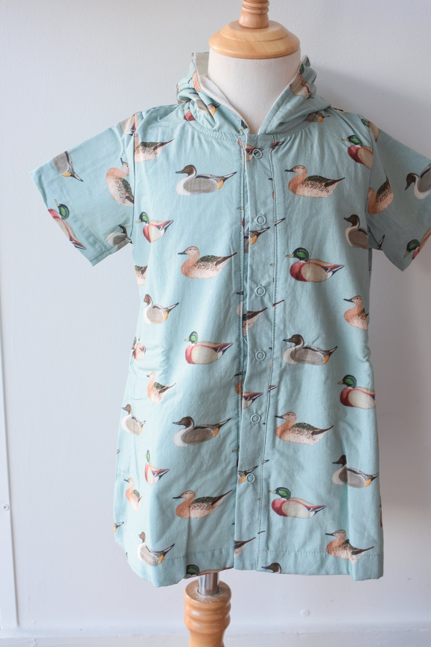Vintage Duck Boy's Hooded Coverup