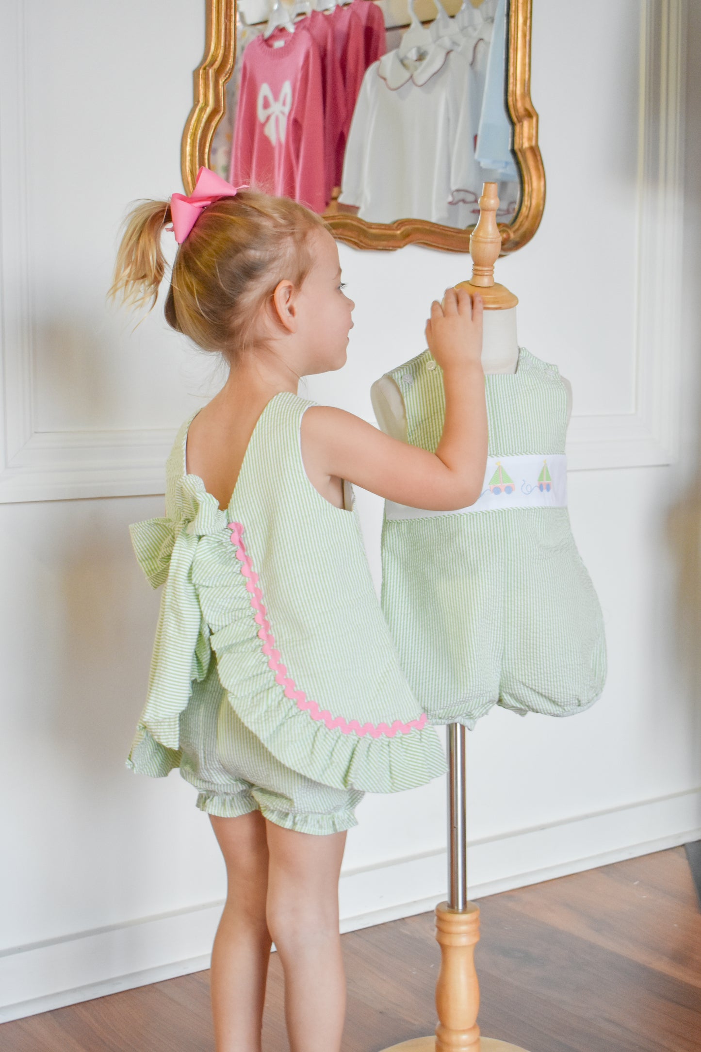 Portside Playtime-Angel Tie Bloomer Set
