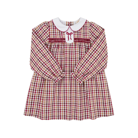 Long Sleeve Mary Dal Dress-Easton Pond Plaid