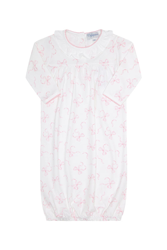 Charming Bows Printed Gown