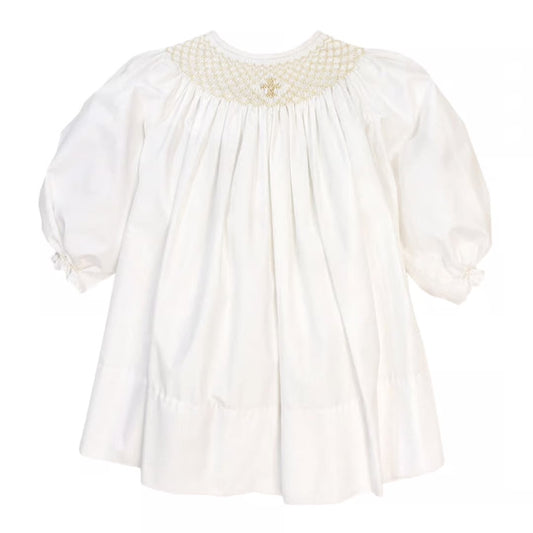 Heavenly Grace-Ivory Christening Bishop Dress
