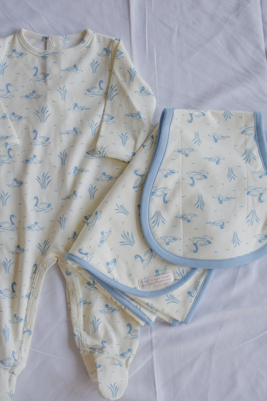 Quack Quack Oopsie Daisy Burp Cloth
