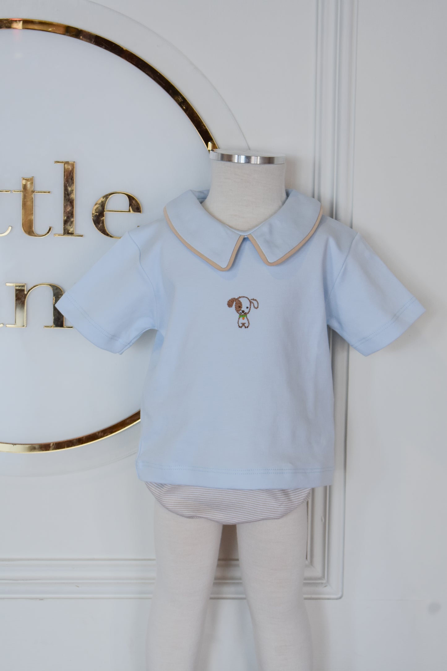 Sweet Sparky Mini Striped Diaper Set