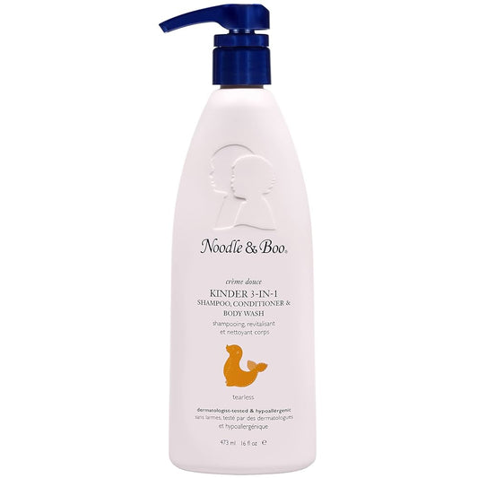 Noodle & Boo Kinder 3 in 1 Shampoo/Conditioner/Body Wash 16oz