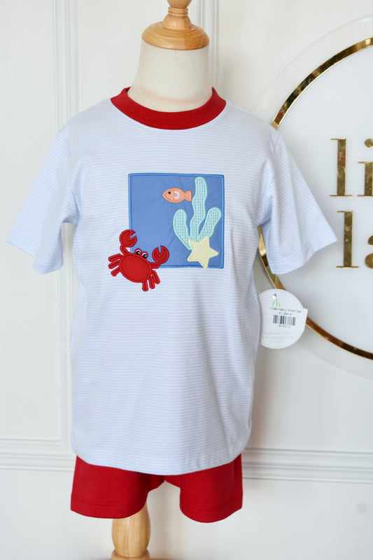 Swimming with Sea Life-Harry's Short Set