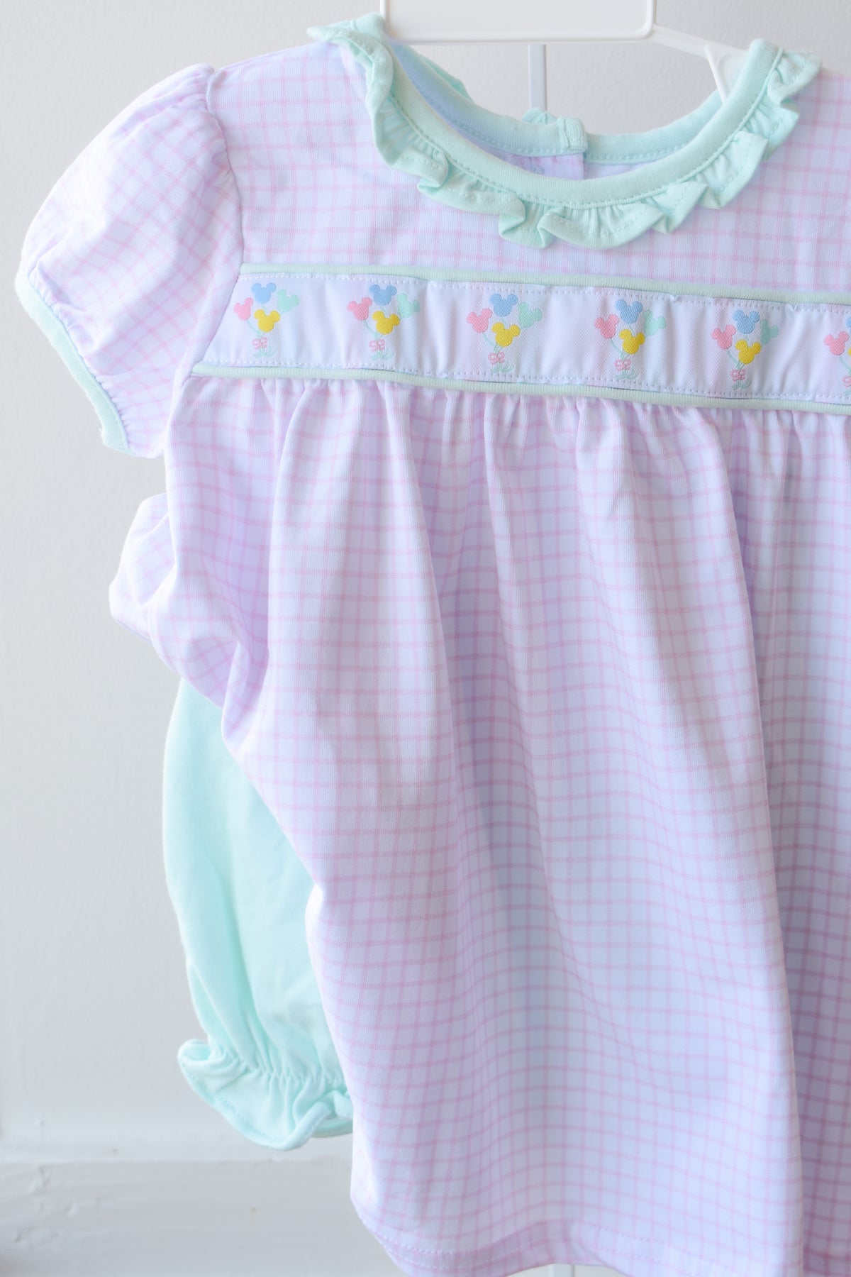 Magical Balloons Ruffle Knit Bloomer Set