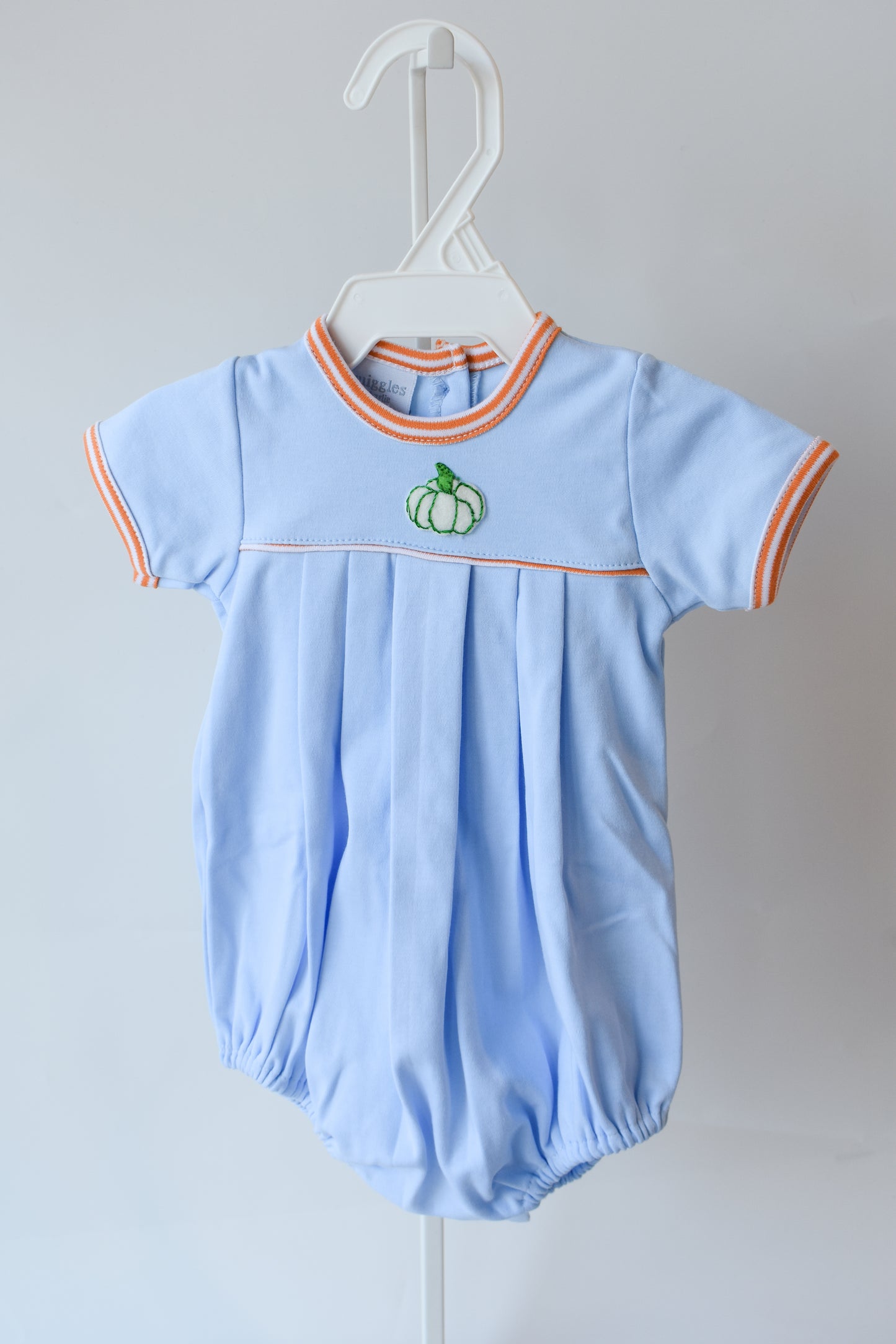 Blue Mini Pumpkin Boy Bubble