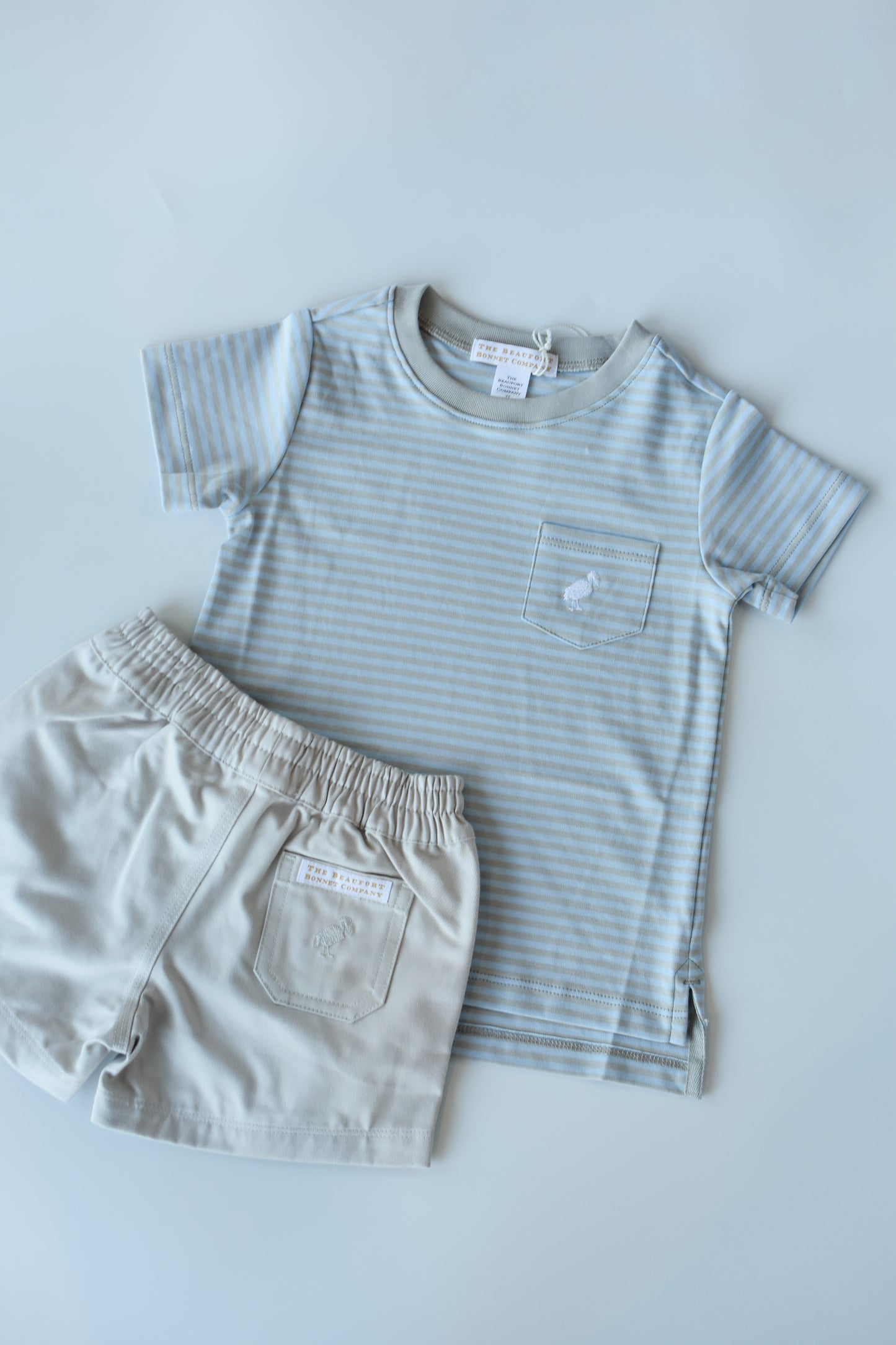 Carter Crewneck-Beale St/Grantley Grey Striped