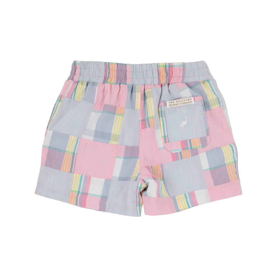 Sheffield Shorts-Morris Madras/Worth Ave White