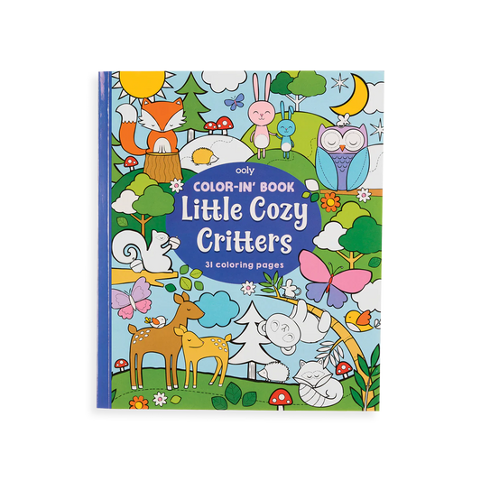 Color-in’ Book-Little Cozy Critters
