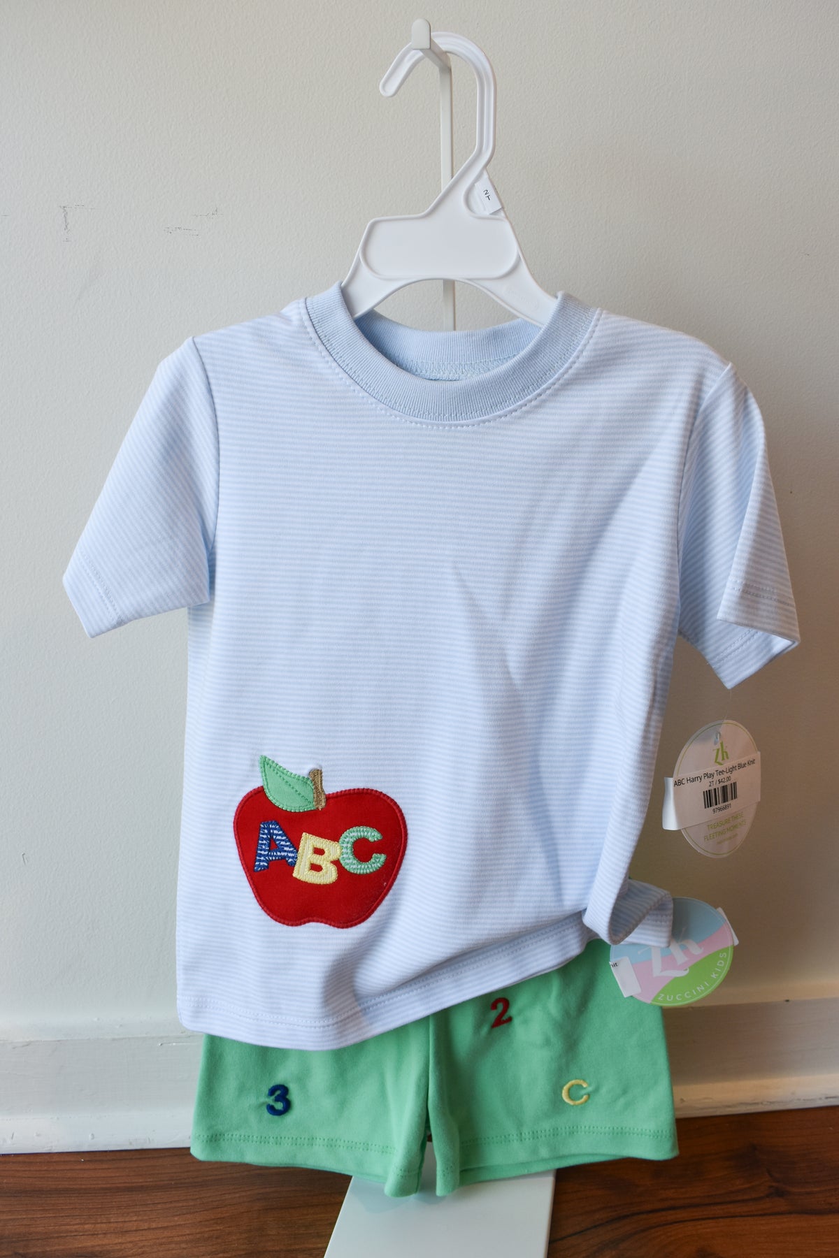 ABC Harry Play Tee-Light Blue Knit