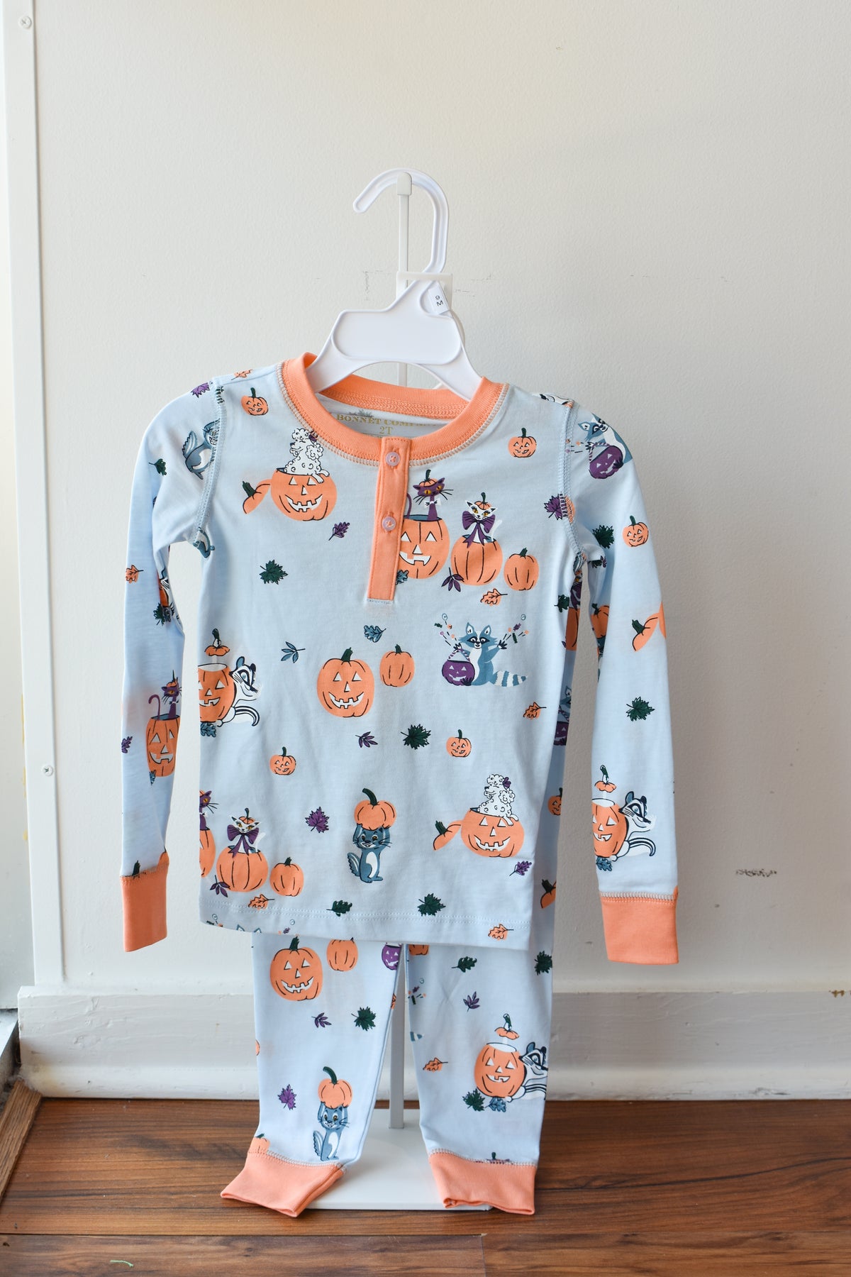 Payton Pajama Set-Blue Candy and Critters