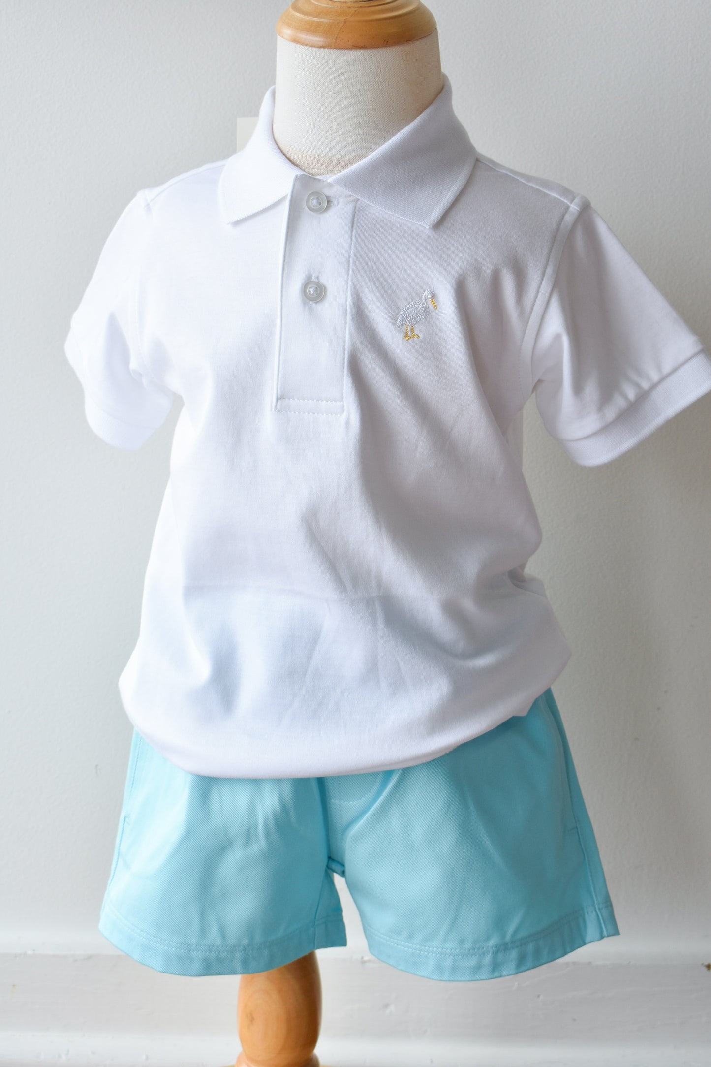 Sheffield Shorts Twill-Bellhaven Blue