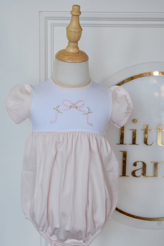 Ribbon Florals Pink Bubble