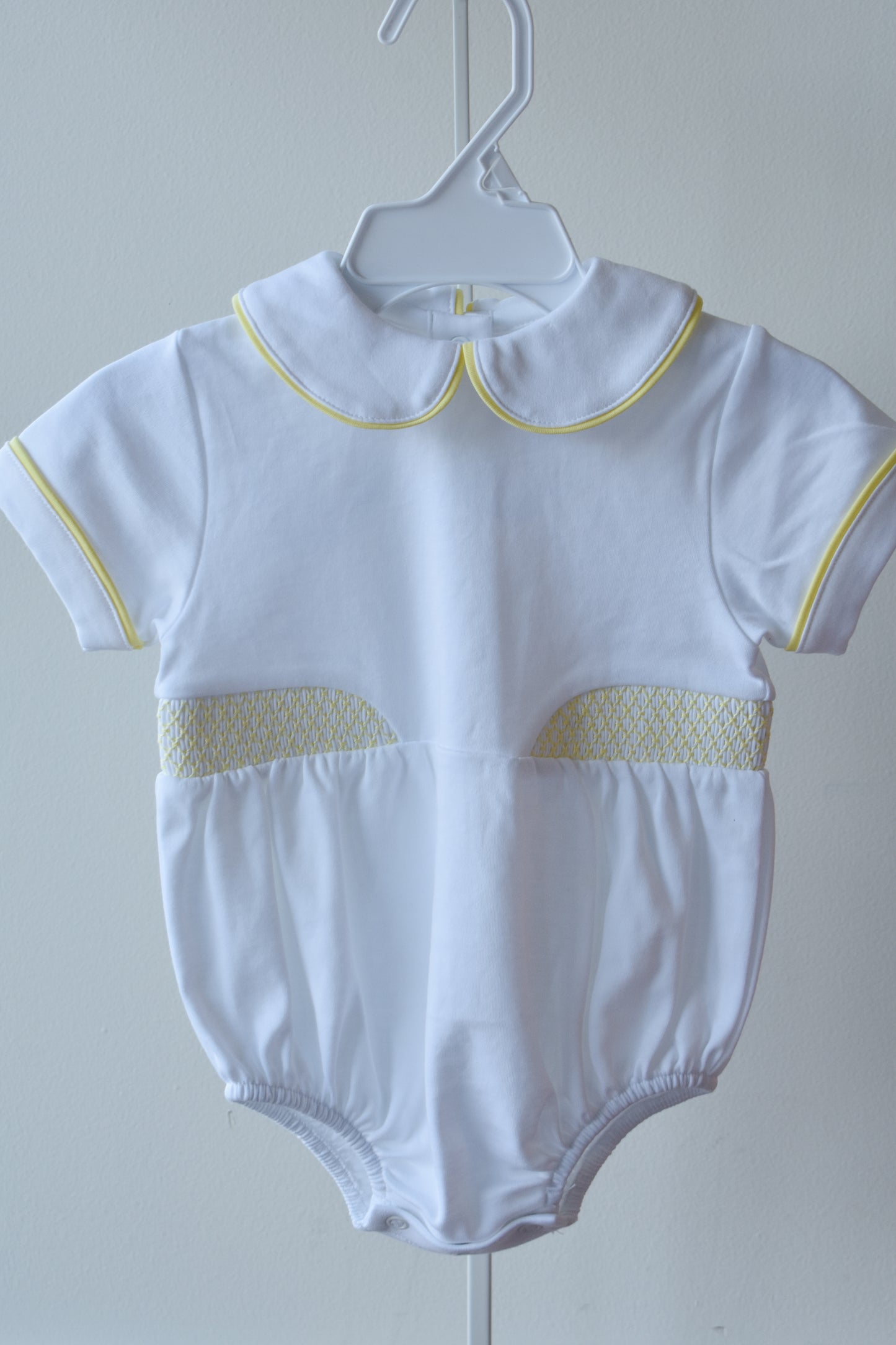 Brentley Pima Bubble-White/Lake Worth Yellow