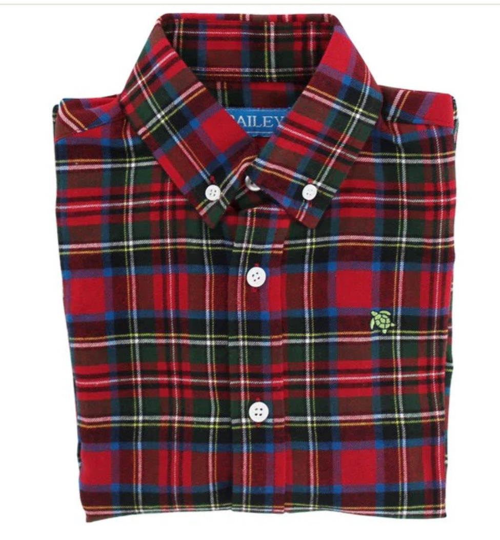 Button Down, Wales Plaid