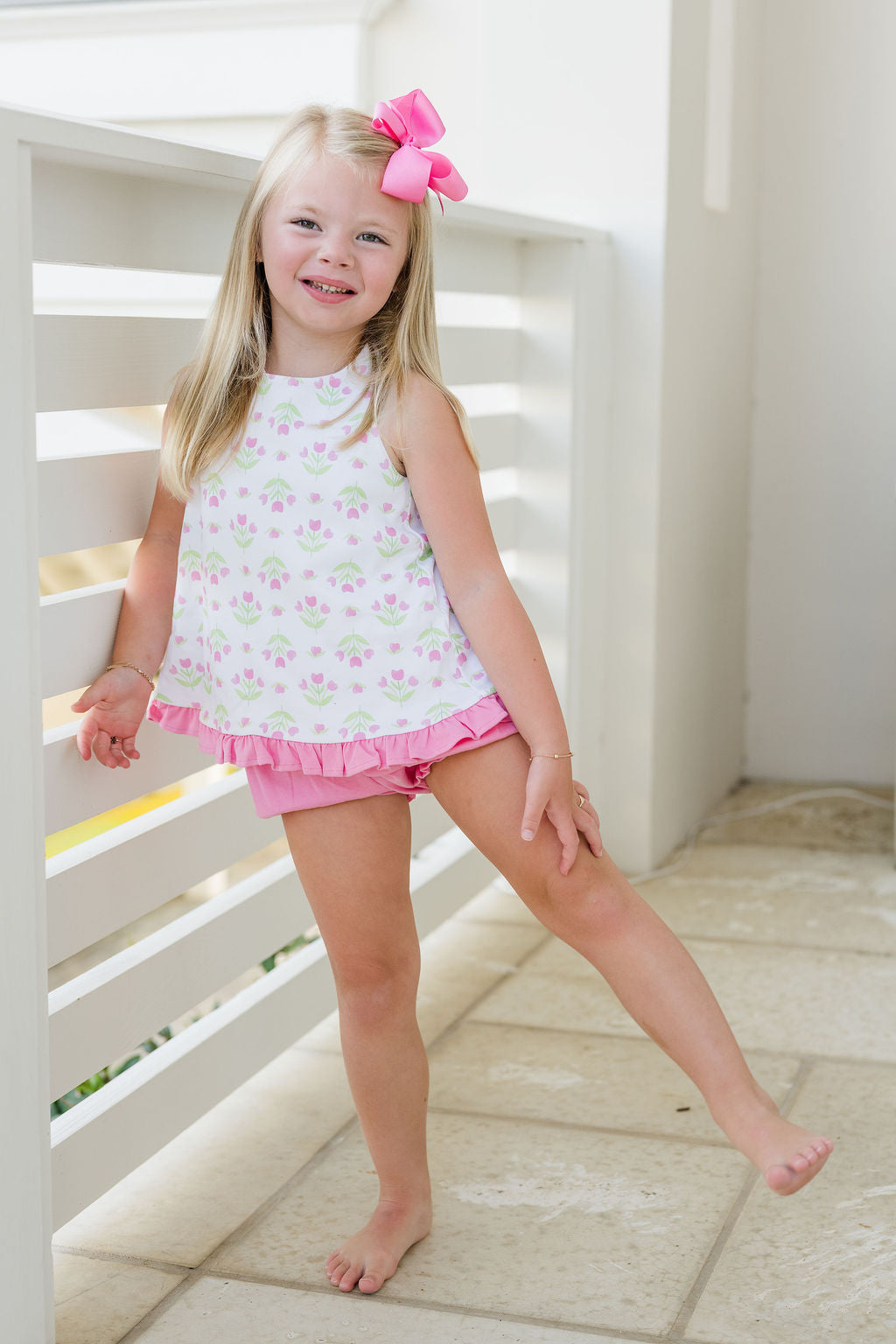 Poppy Tulip Printed Bloomer Set