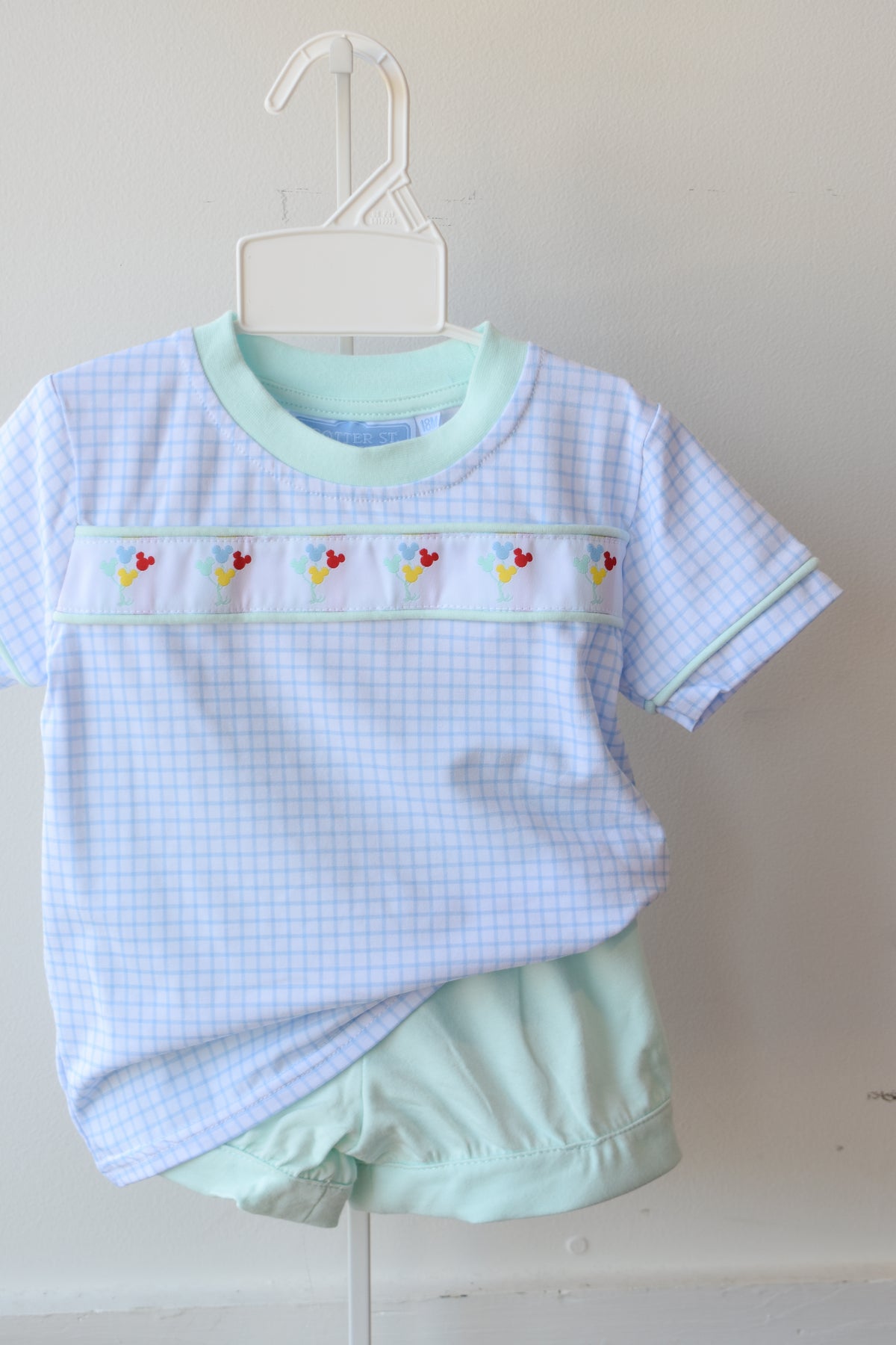 Magical Balloons Banded Short Set
