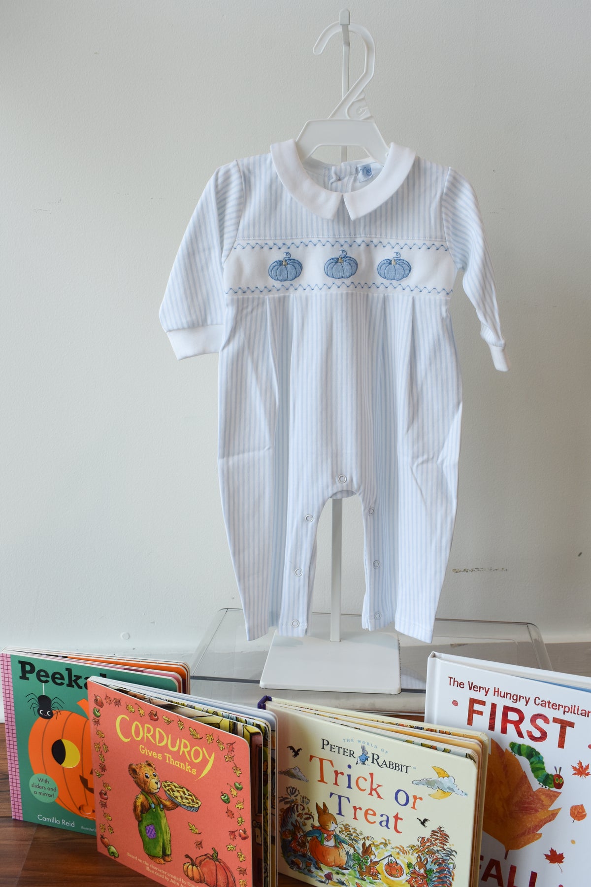 Blue Pumpkin Patch Nella Stripe Playsuit