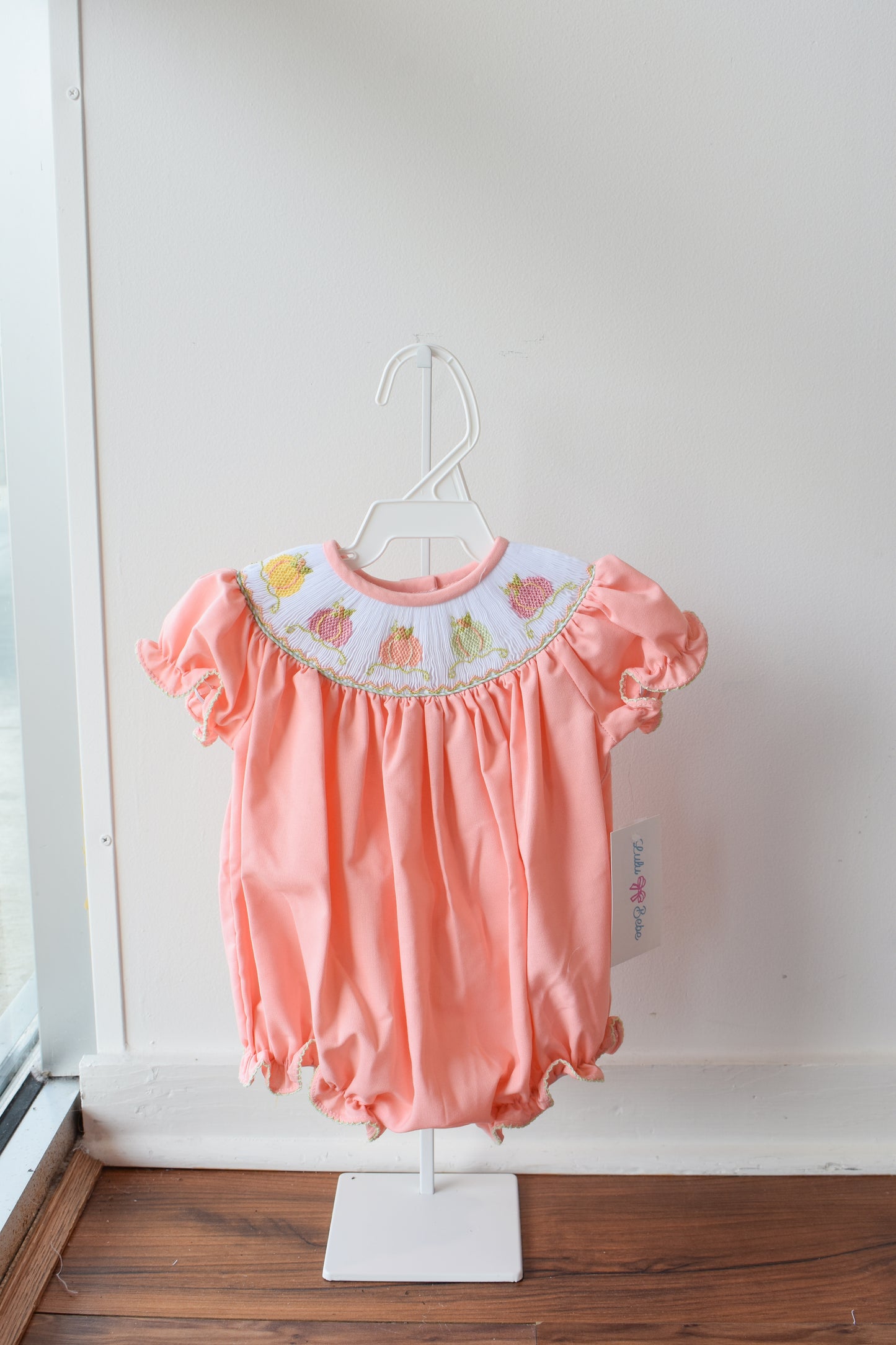 Emmie’s Peachy Pumpkin Bishop Bubble