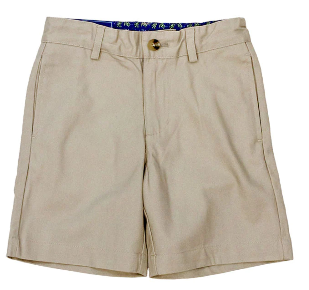 Khaki Twill Shorts