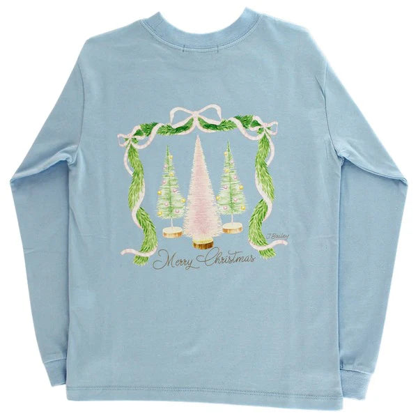 J.Bailey-L/S Girls Logo Tee