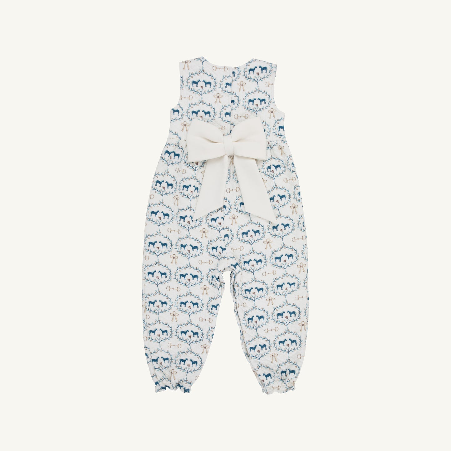 Sleeveless Quilted Rebecca Romper-Horse Bits and Bows