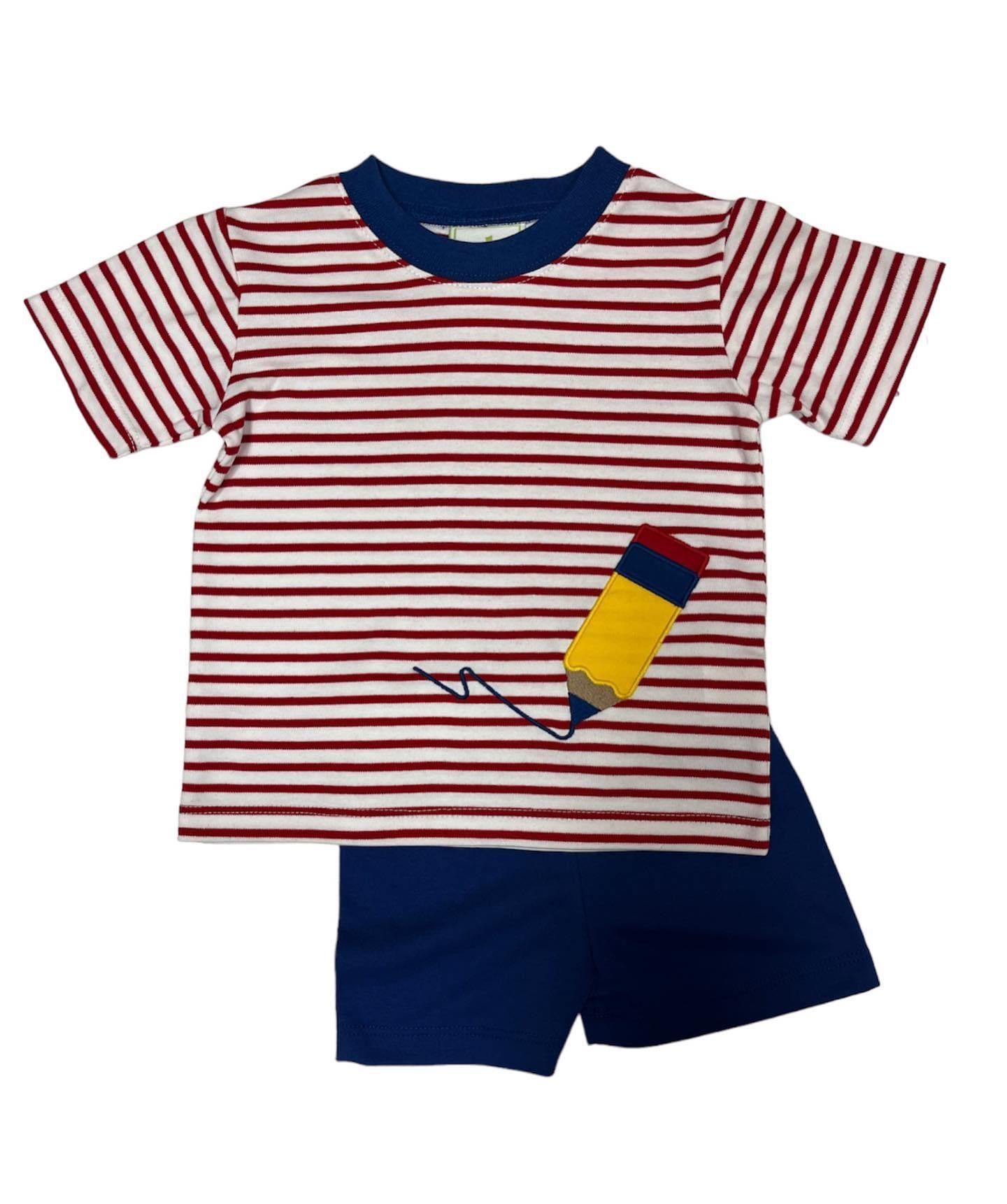 Zuccini Kids-Pencil Short Set