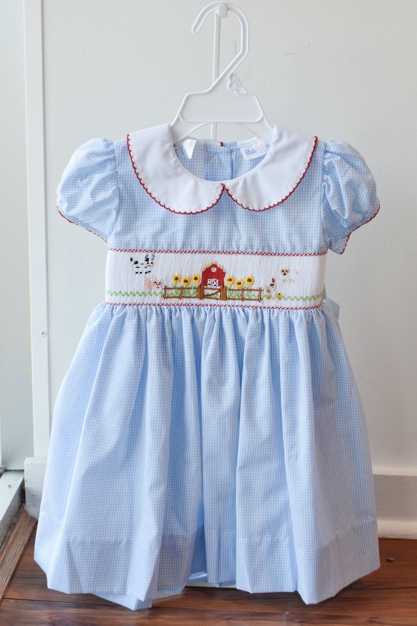 Rose's Farm Day Bishop Dress