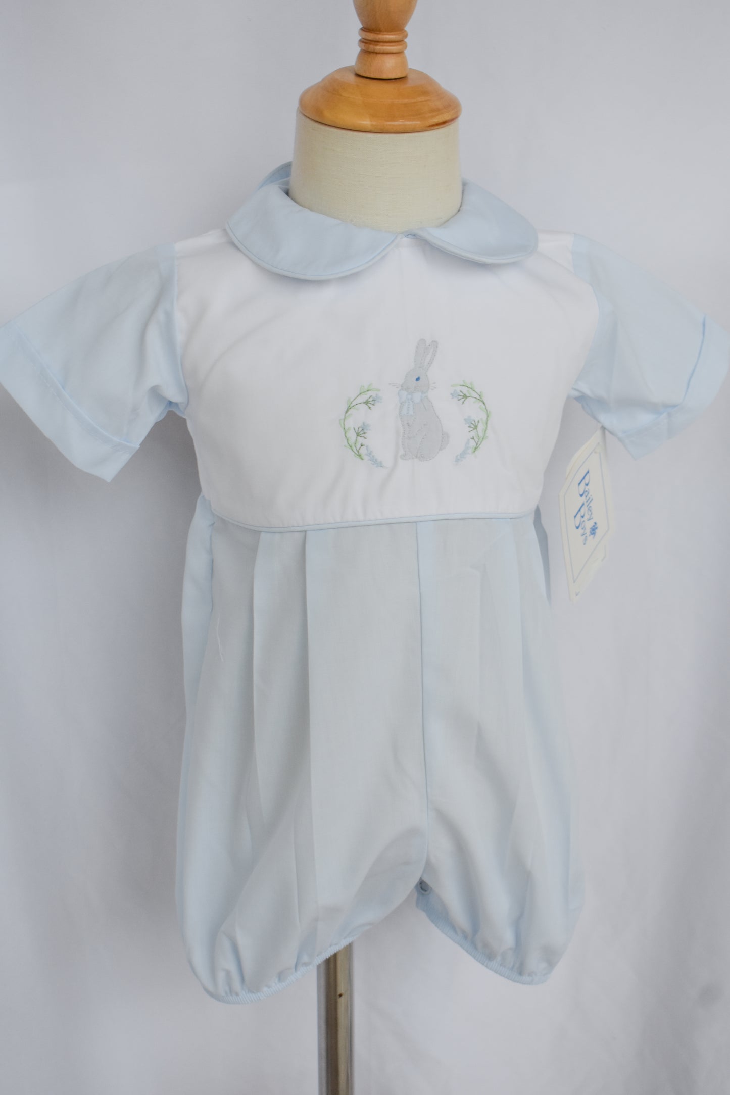 Oliver Rabbit Blue Dressy Boy Bubble