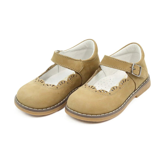 Willow Mary Jane-Nubuck Khaki