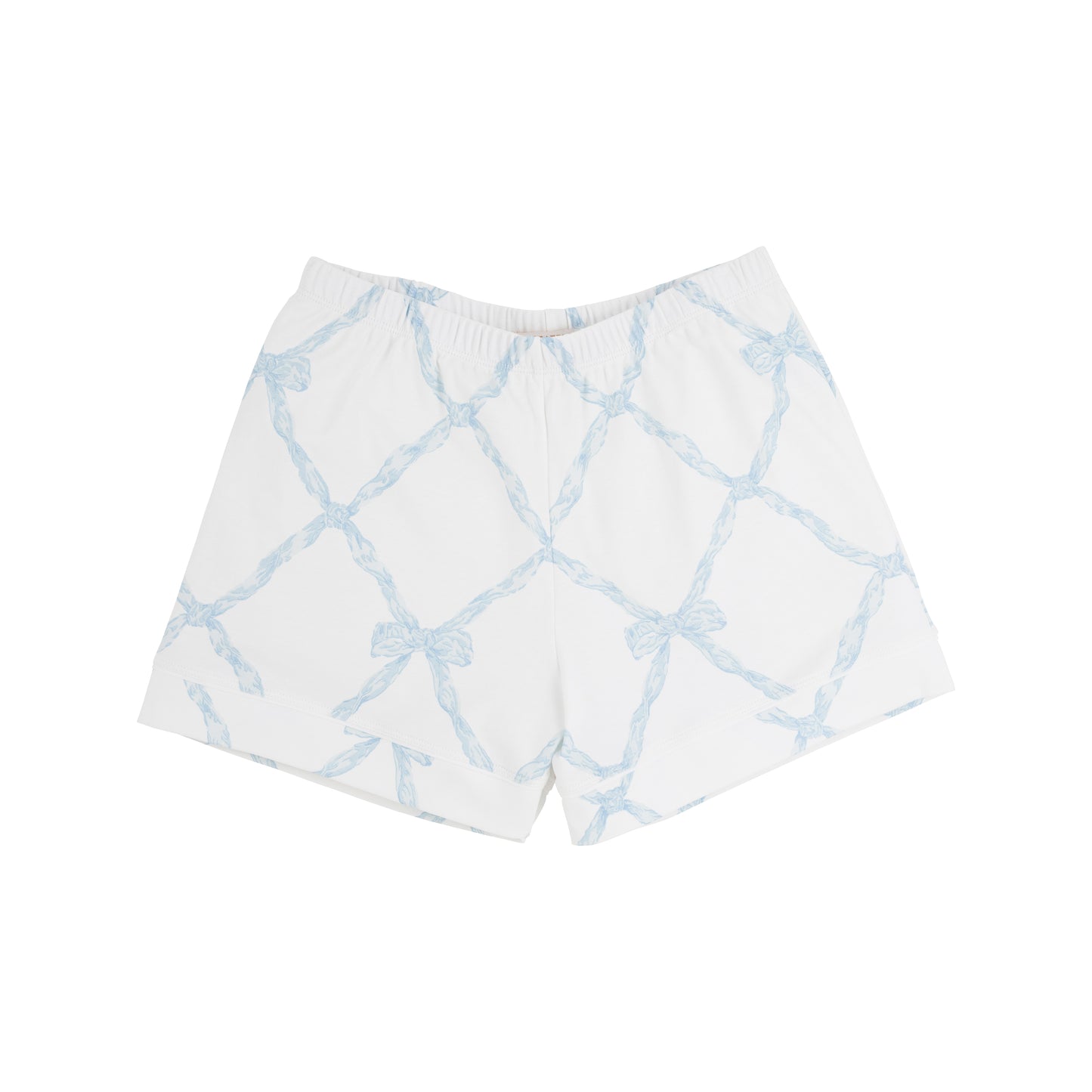 Women's Let Me Lounge Shorts-Blue Belle Meade Bow