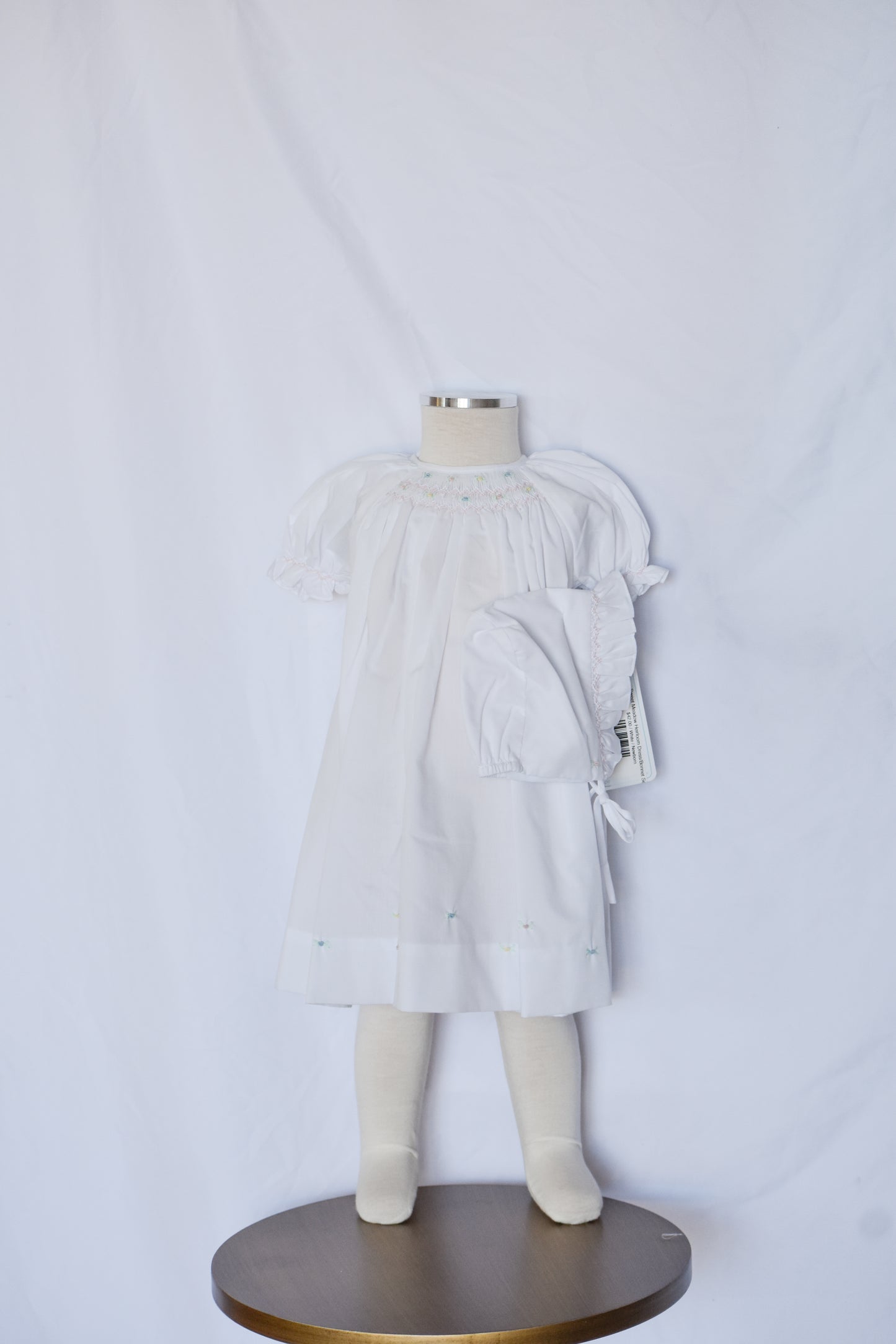 Sweet Meadow Heirloom Dress/Bonnet Set