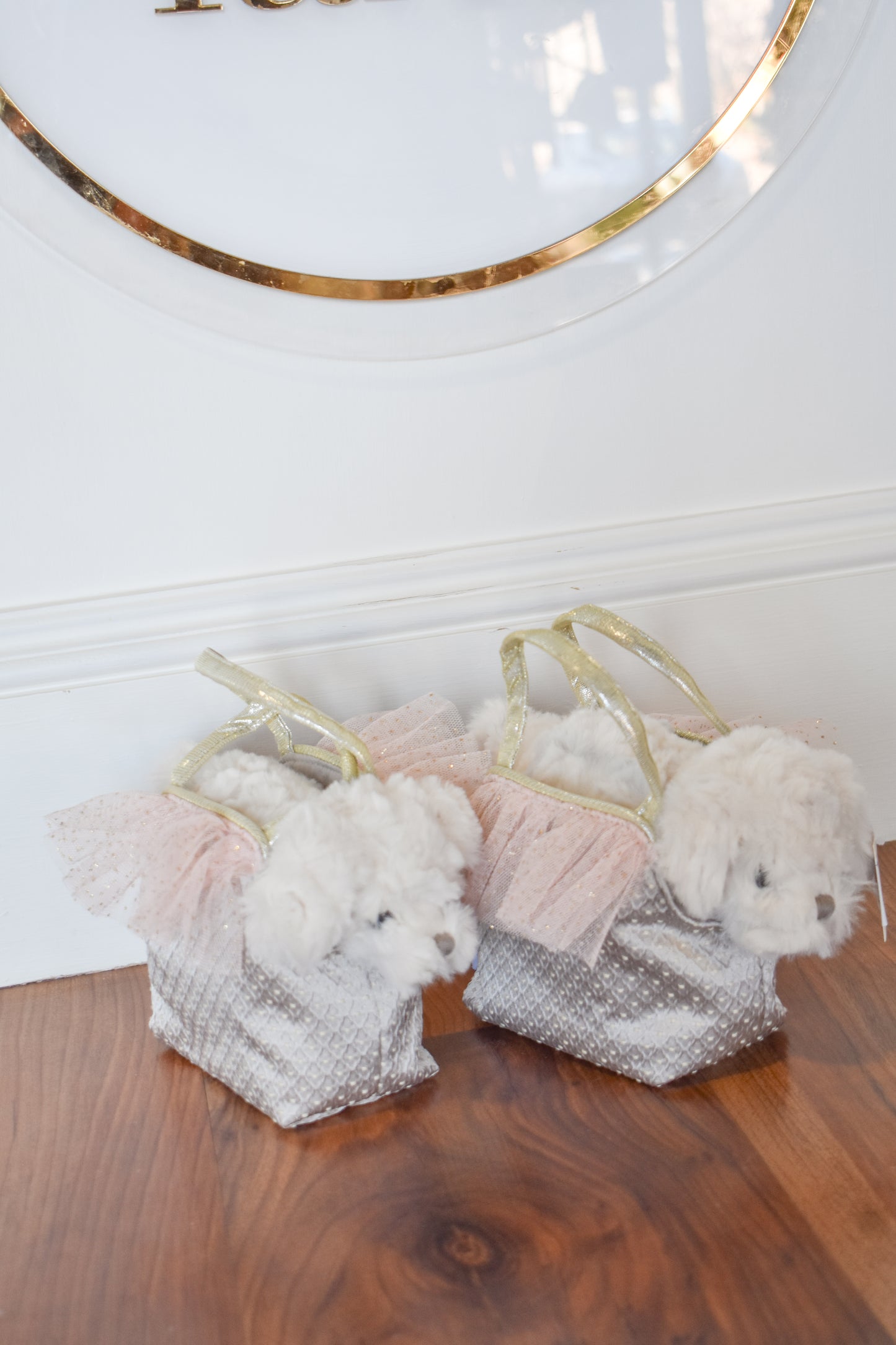 Sugar Maltese Puppy Plush Toy In Purse-Mon Ami